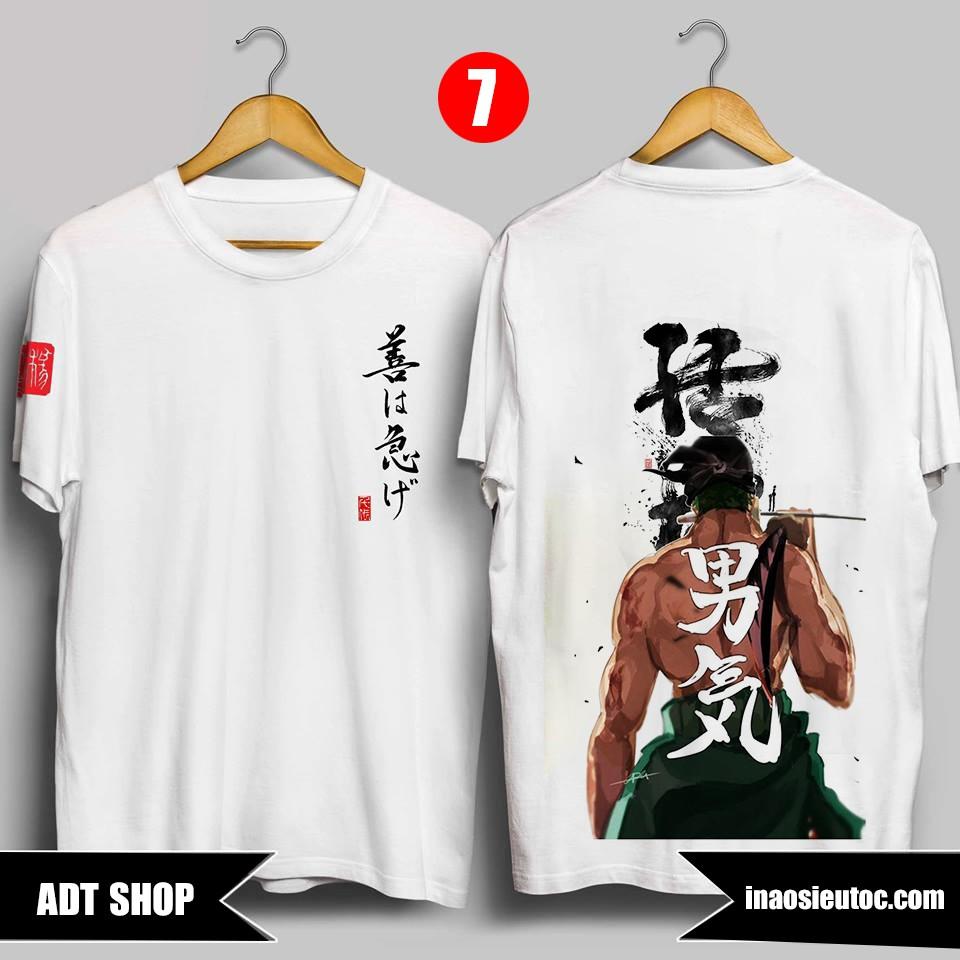 HOTBST áo phông One Piece in hình đẹp Mẫu Áo in hình Luffy Gear 4 giá cực rẻ