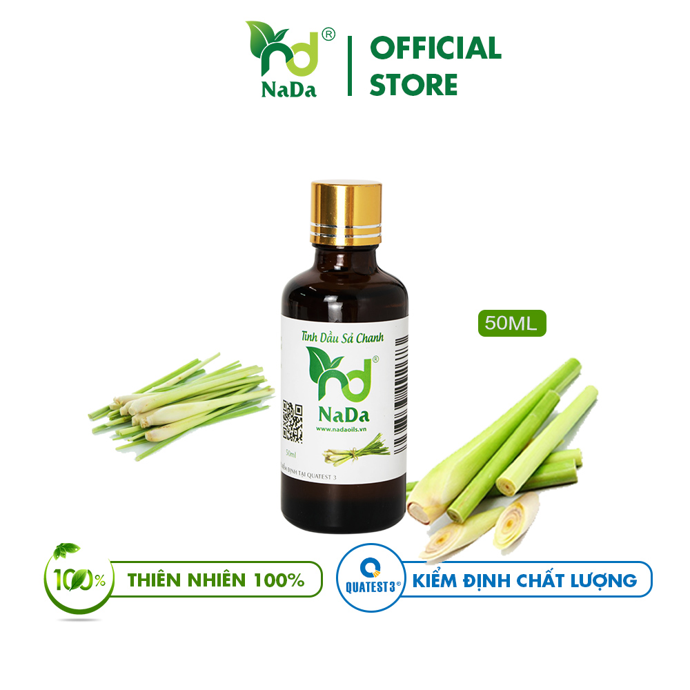 Tinh dầu sả chanh nguyên chất Nada