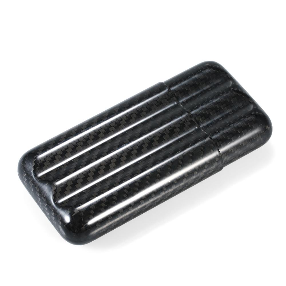 Hộp đựng xì gà 3 điếu bằng sợi carbon