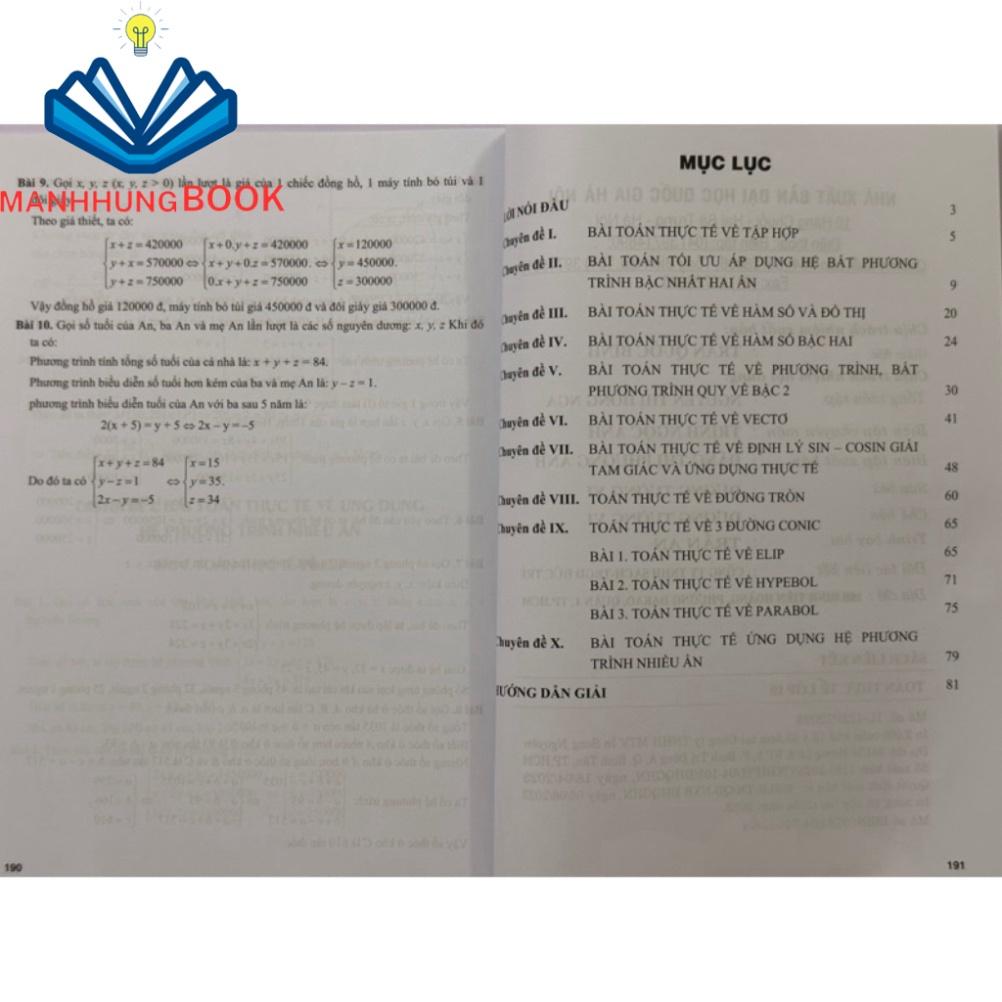 Sách - Toán thực tế lớp 10