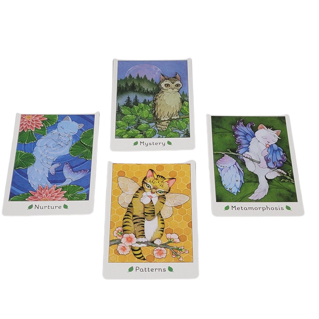 Bộ Bài Affirmations Of The Fairy Cats O12