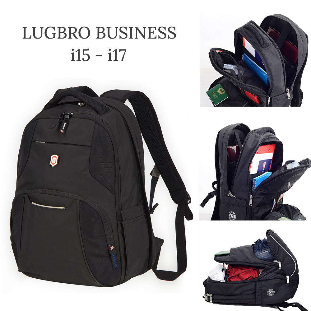 Balo Lugbro Business i15 - Hàng Chính Hãng