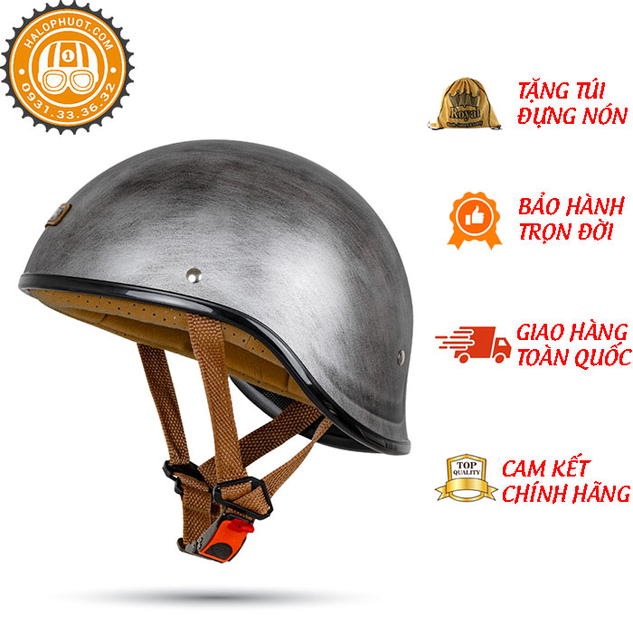Mũ bảo hiểm nửa đầu Bulldog Gang