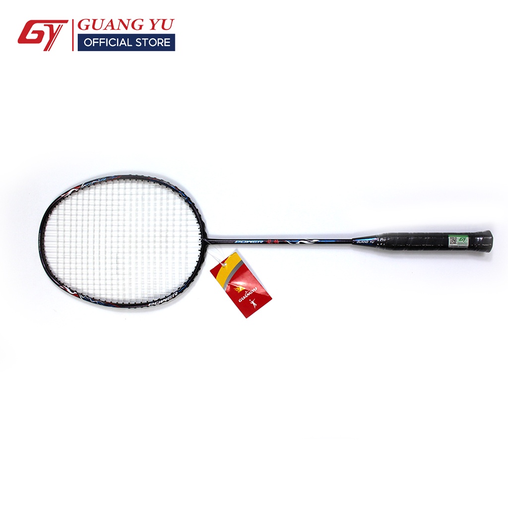 Vợt Cầu Lông GuangYu 4U Khung Full Carbon Cao Cấp, Thân Cứng Trung Bình, Công Thủ Toàn Diện, Lưới Đan Sẵn 11kg - V07