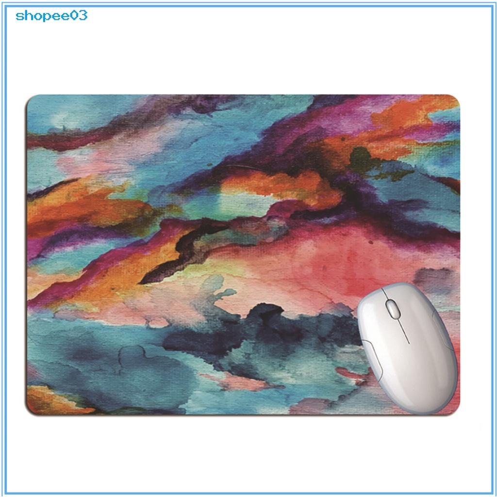 Đệm lót chuột chống mòn hình đám mây vẽ tranh sơn dầu