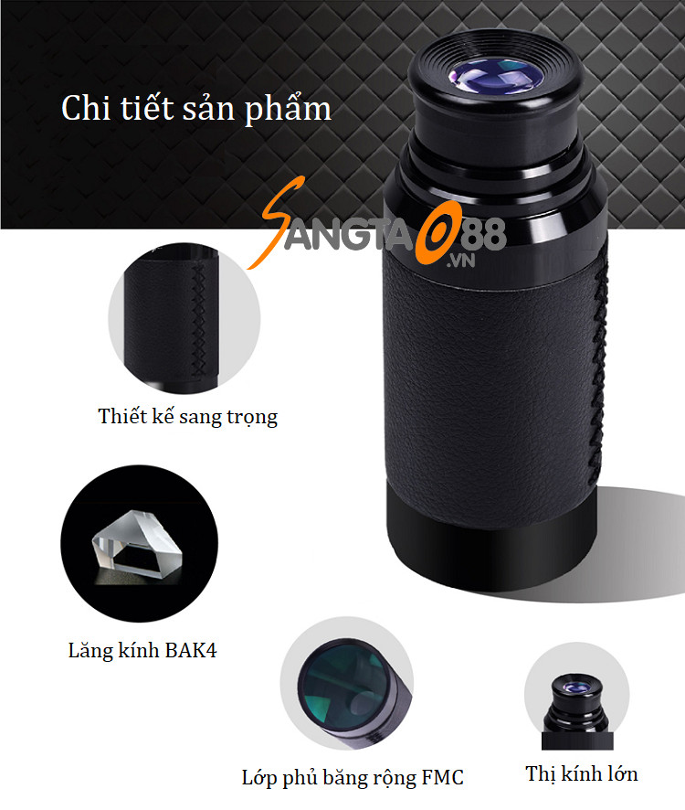 Ống nhòm một mắt mini bỏ túi đi du lịch cao cấp UW075