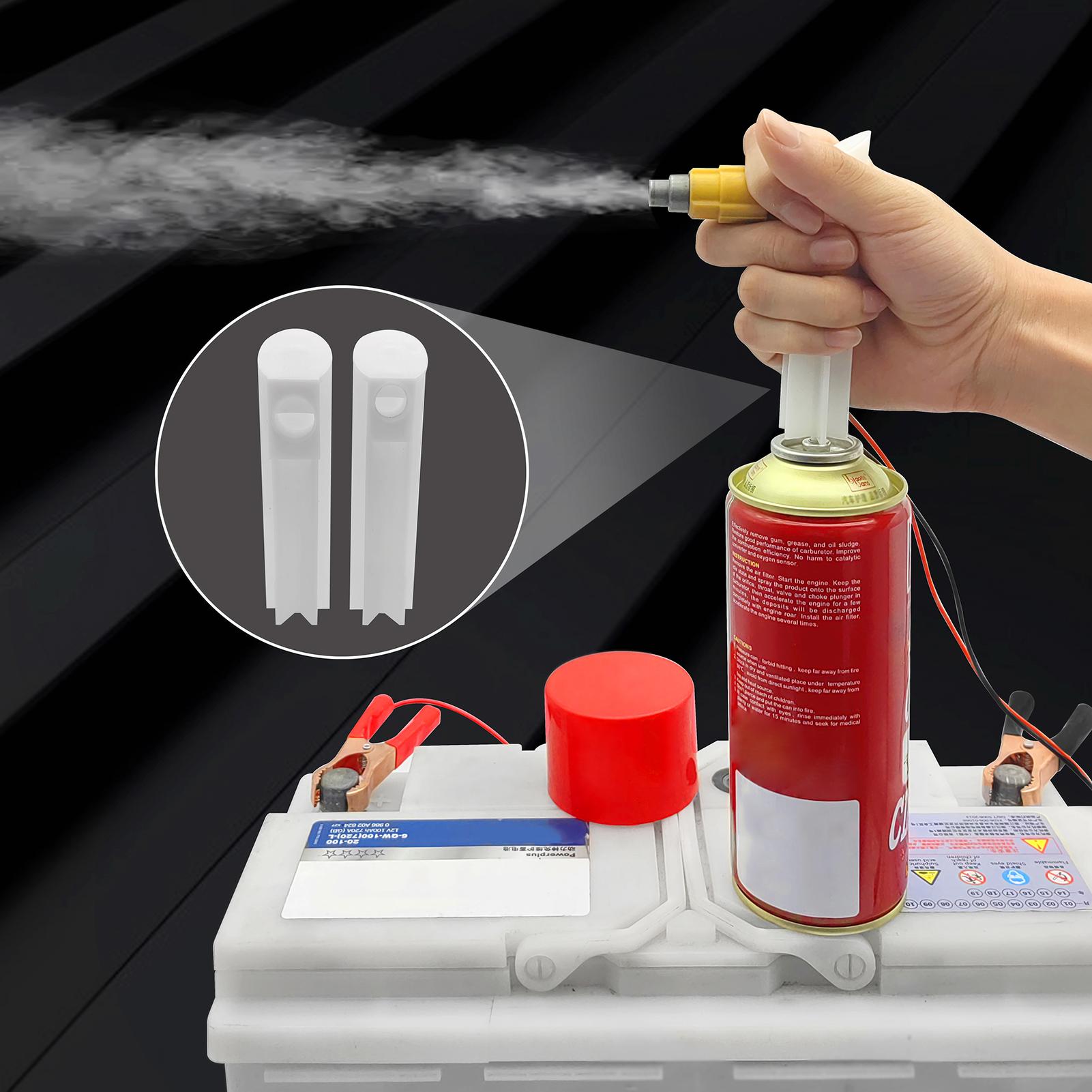 Fuel Injector Tester and Adapter for Diagnosis Cleaning of Injectors DIY Cleaning Tool Kits 12V/5V Switchable Short-circuit Protection