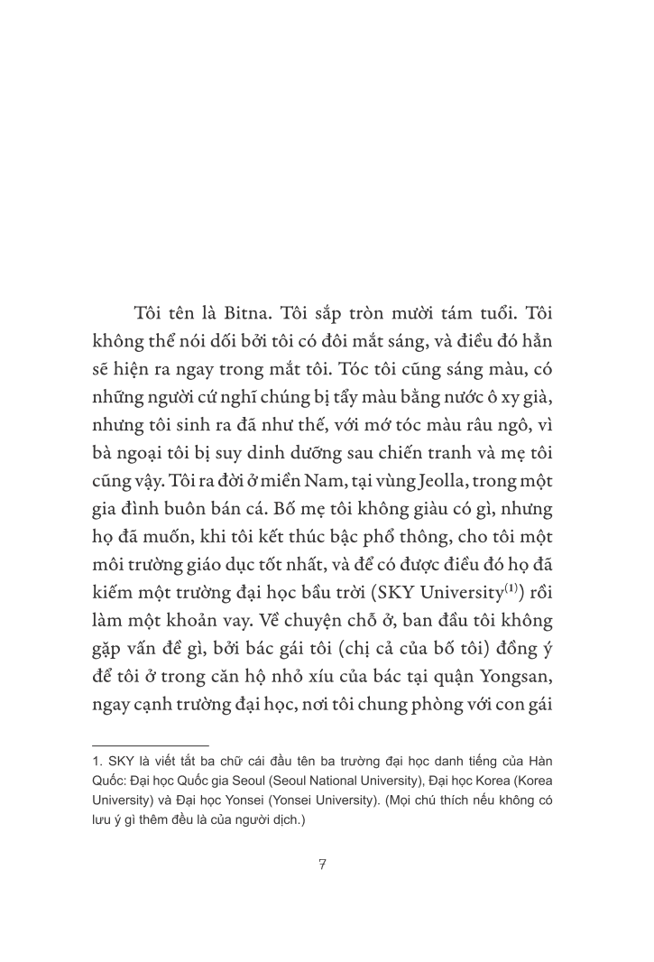 Sách Bitna Dưới Bầu Trời Seoul