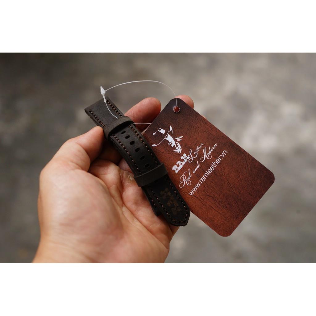 TỔNG HỢP DÂY ĐỒNG HỒ DÀNH CHO CITIZEN DA BÒ THẬT - CHÍNH HÃNG RAM LEATHER - P1