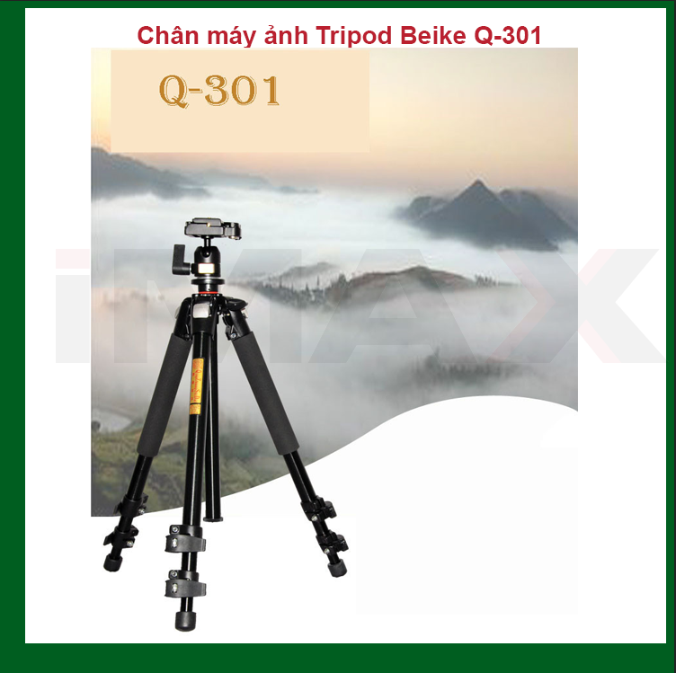 CHÂN MÁY ẢNH TRIPOD BEIKE Q-301 - HÀNG NHẬP KHẨU