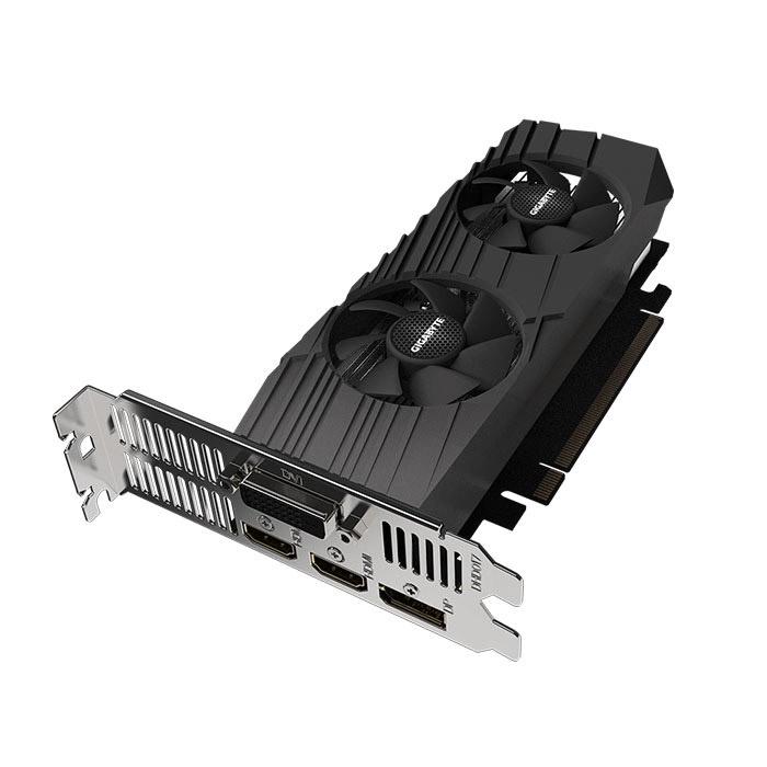 Card màn hình VGA Gigabyte GTX1650 OC Low Profile 4G 2 Fan (GV-N1650OC-4GL) - Hàng Chính Hãng