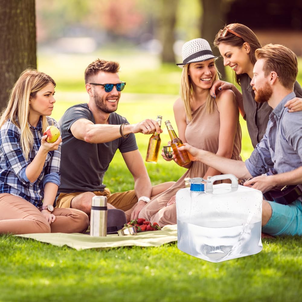 Bình Nước 5L Gấp Gọn Đa Năng Dễ Mang Theo Tiện Dụng