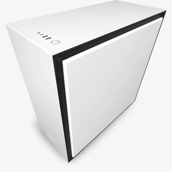 Vỏ Case Máy Tính NZXT H710 Màu Trắng Sần - Hàng Chính Hãng