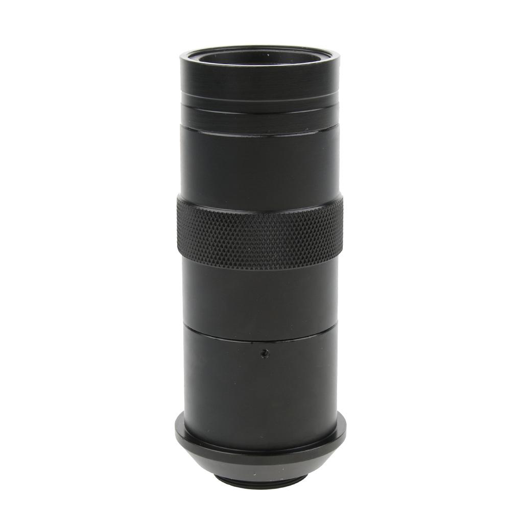 Amagogo Kỹ Thuật Số Công Nghiệp Camera Kính Hiển Vi Phóng Đại VGA Video TV 100X Zoom C-gắn Ống Kính Khoảng Cách Làm Việc