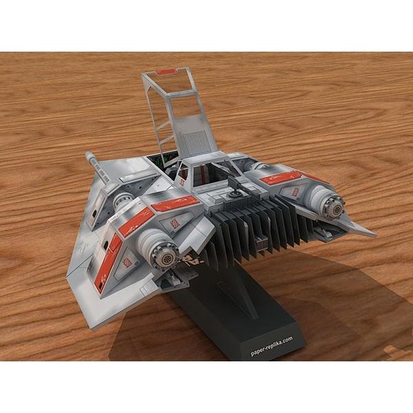 Mô hình giấy phi thuyền T-47 Snowspeeder - Star Wars tỉ lệ 1/20