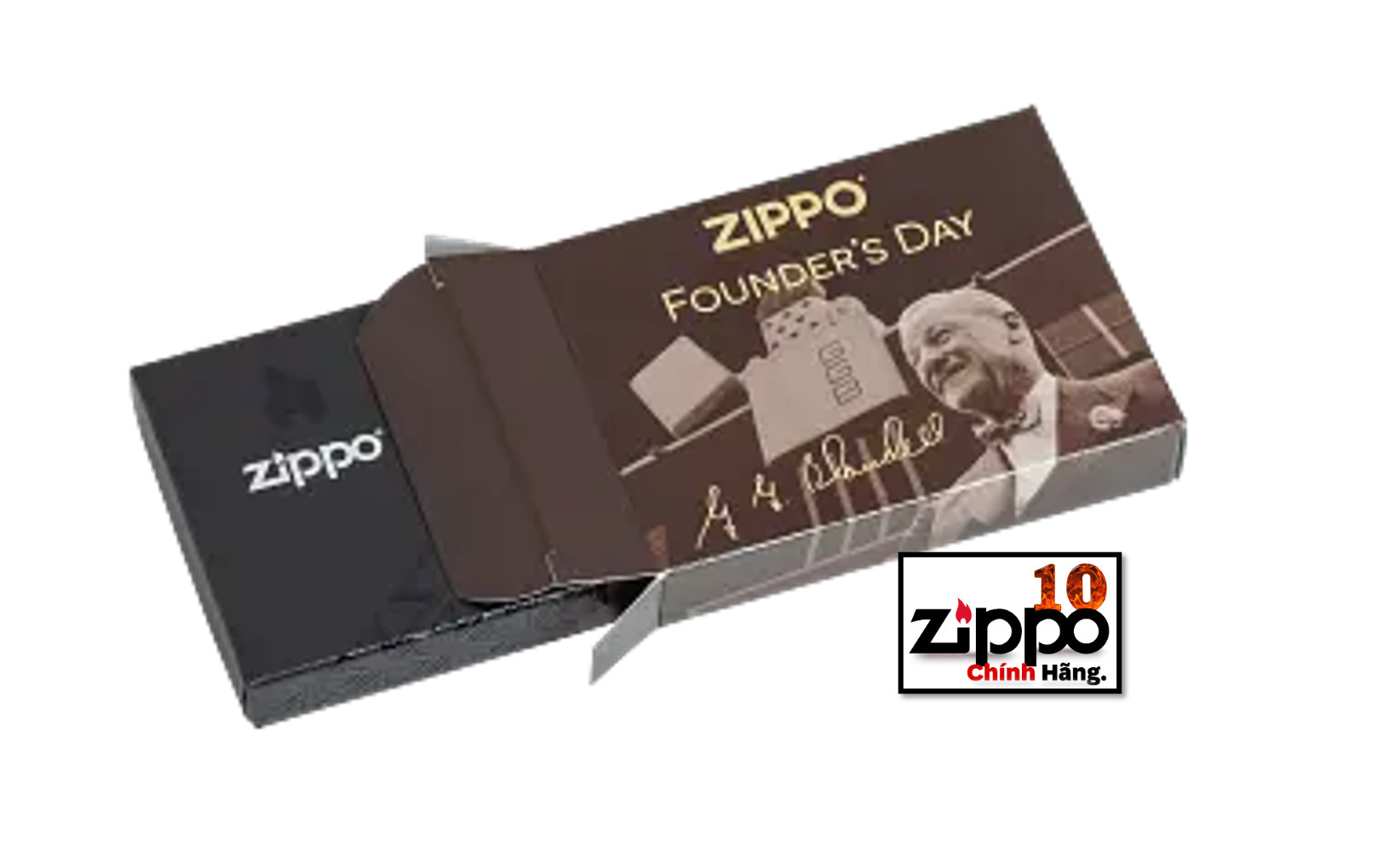 Bật lửa Zippo 48716 - 2023 Founder’s Day Collectible - Chính hãng 100%