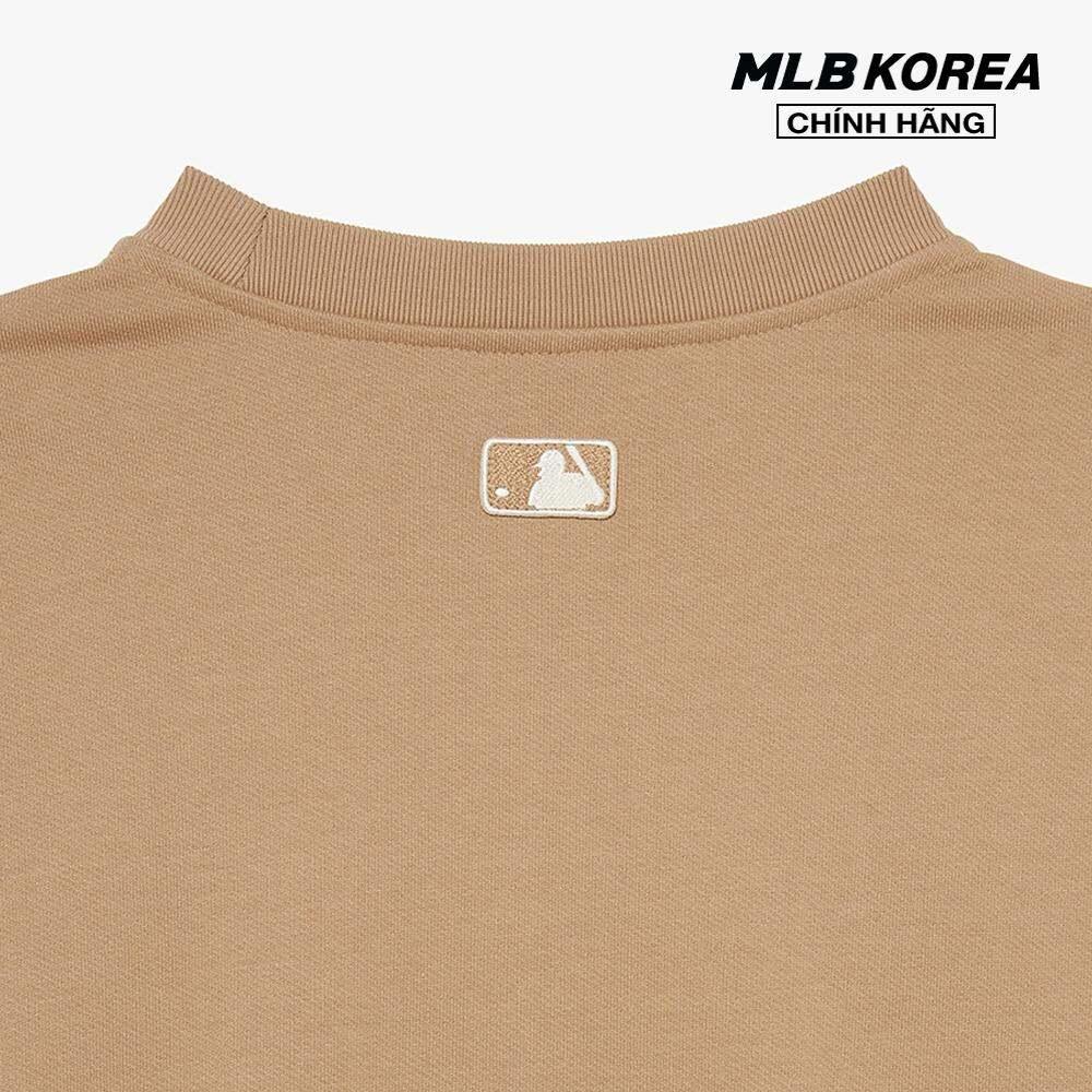 MLB - Áo sweatshirt unisex cổ tròn tay dài phom suông thời trang 3AMTM1034-43BGS