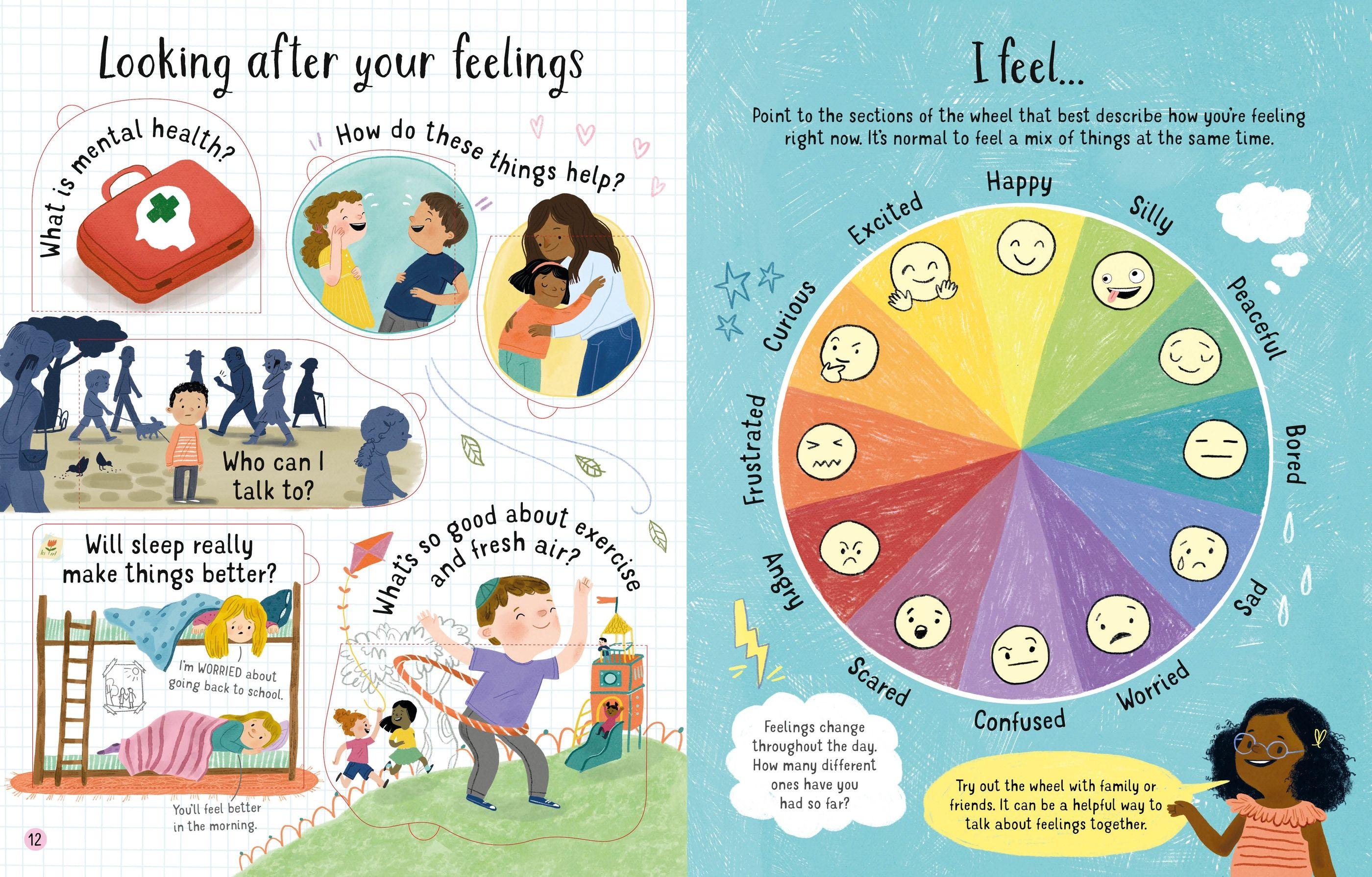 Lift-the-Flap Questions And Answers About Feelings