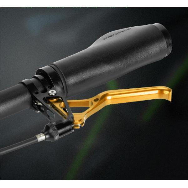 1 Pair Brake Lever, Handlebar Aluminium Alloy Bike Brakes Handle Universal 2.2cm , Road Bike, Mountain Bike