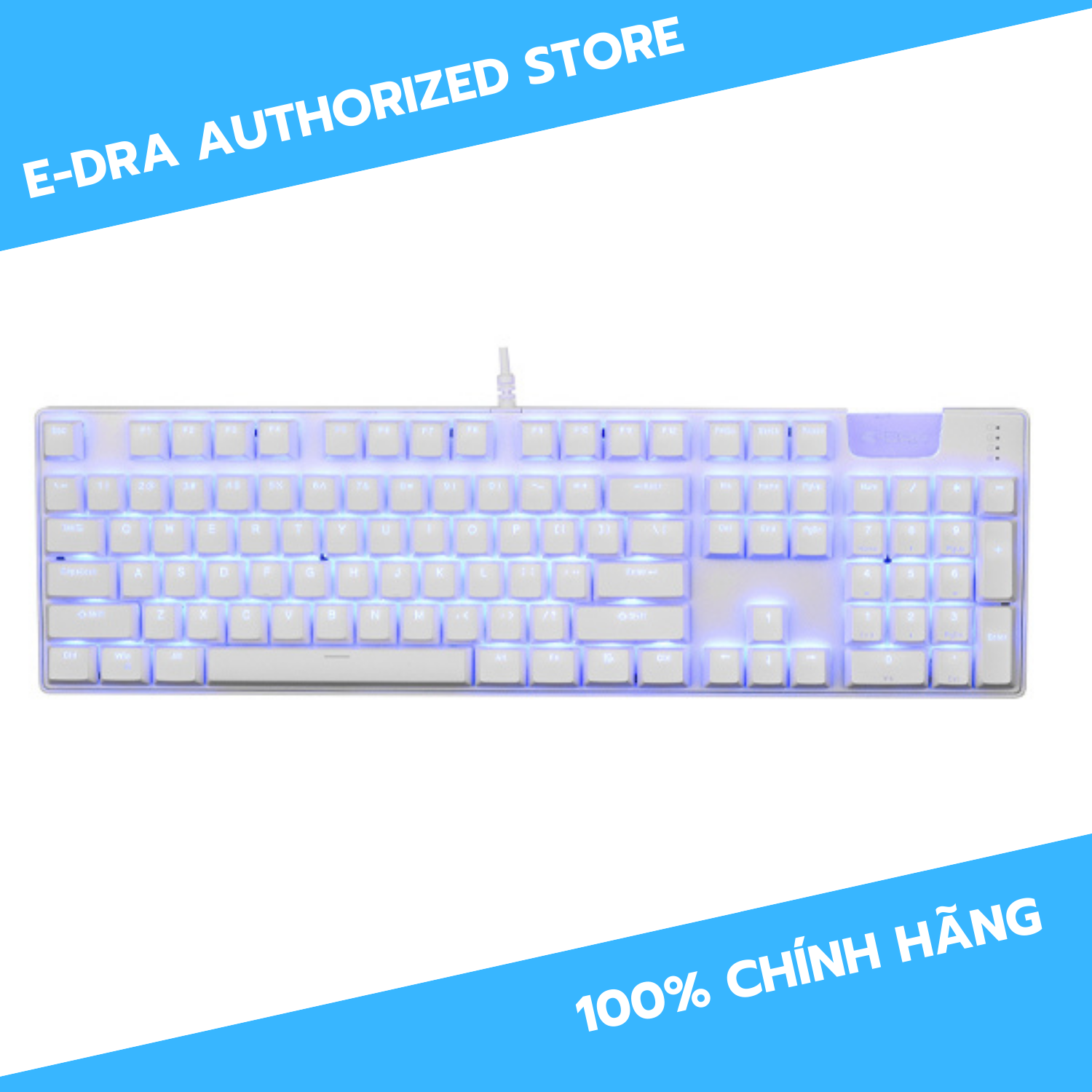 Bàn phím cơ E-Dra EK312 E-Dra Blue/Brown/Red Switch - Hàng chính hãng