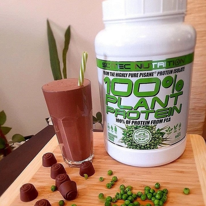 Sữa tăng cơ 100% Plant Protein - Scitec Nutrition - Thuần Chay, Bổ Sung Đạm Cho Người Ăn Chay Hoặc Dị Ứng Sữa