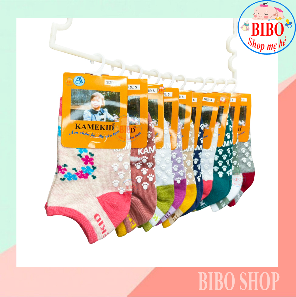 Combo 5 Đôi Vớ Chân Chống Trợt Cổ Thấp, Tất Cho Bé Từ 5 tháng Cho Tới Trên 10 tuổi