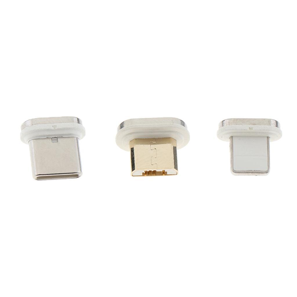Type C Port Magnetic Adapter Charger For iPhone IOS Android Type C