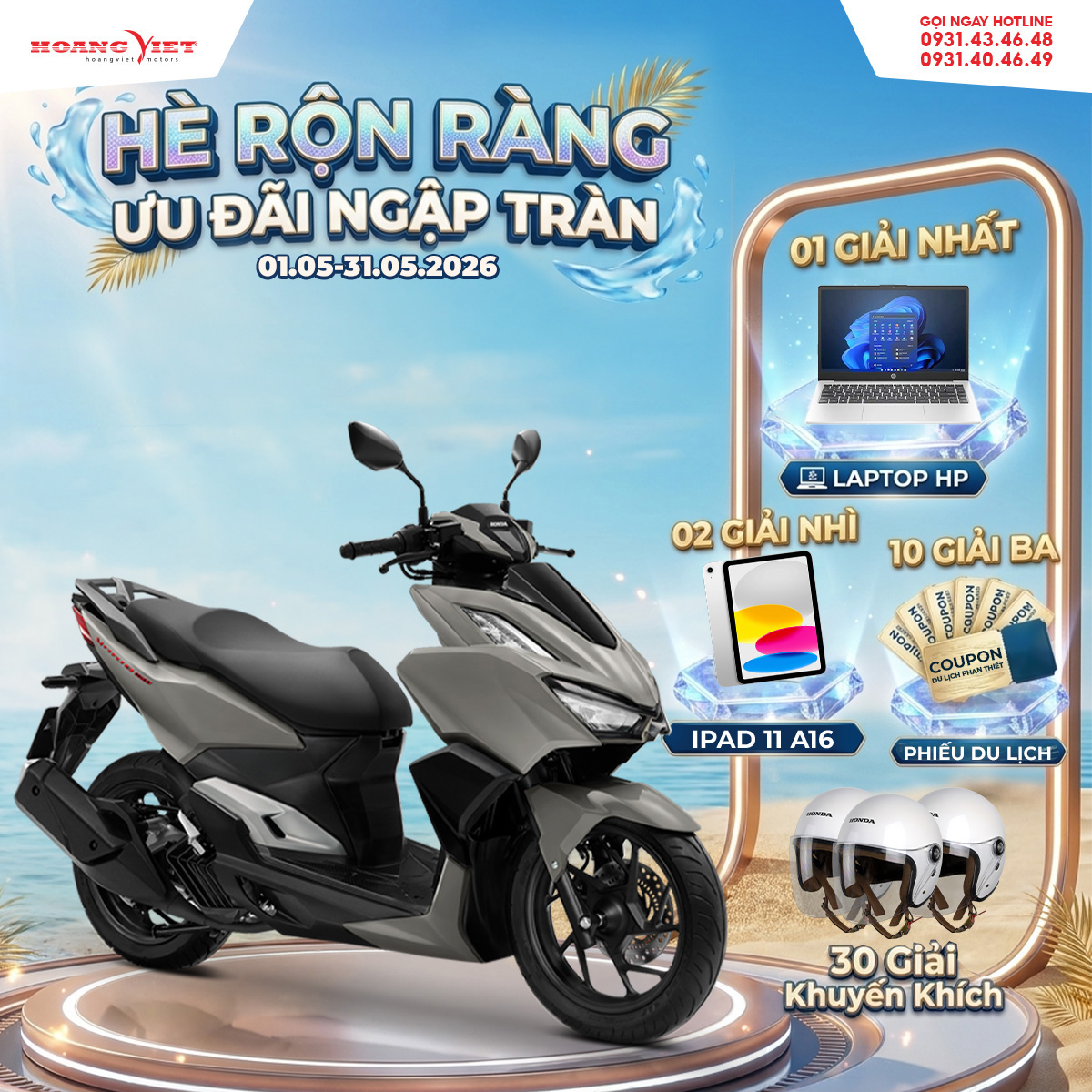 Xe Máy Honda VARIO 160 Phiên Bản Thể Thao 2023