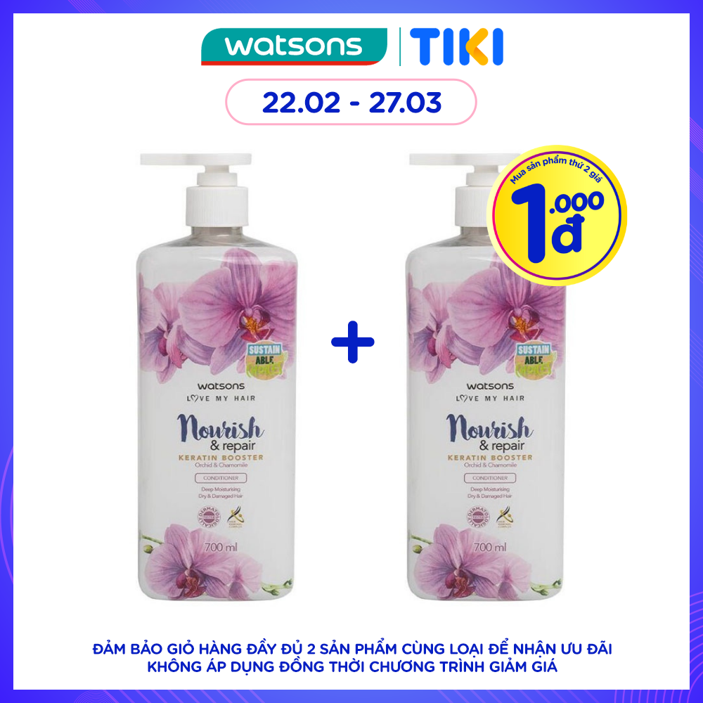 Dầu Xả Watsons Orchid Chamomile Conditioner 700ml