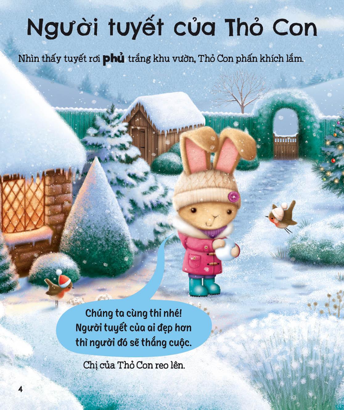 Sách - Những Câu Chuyện Đọc Ngày Tuyết Rơi - Với 7 Câu Chuyện Ấm Áp Để Đọc Và Chia Sẻ