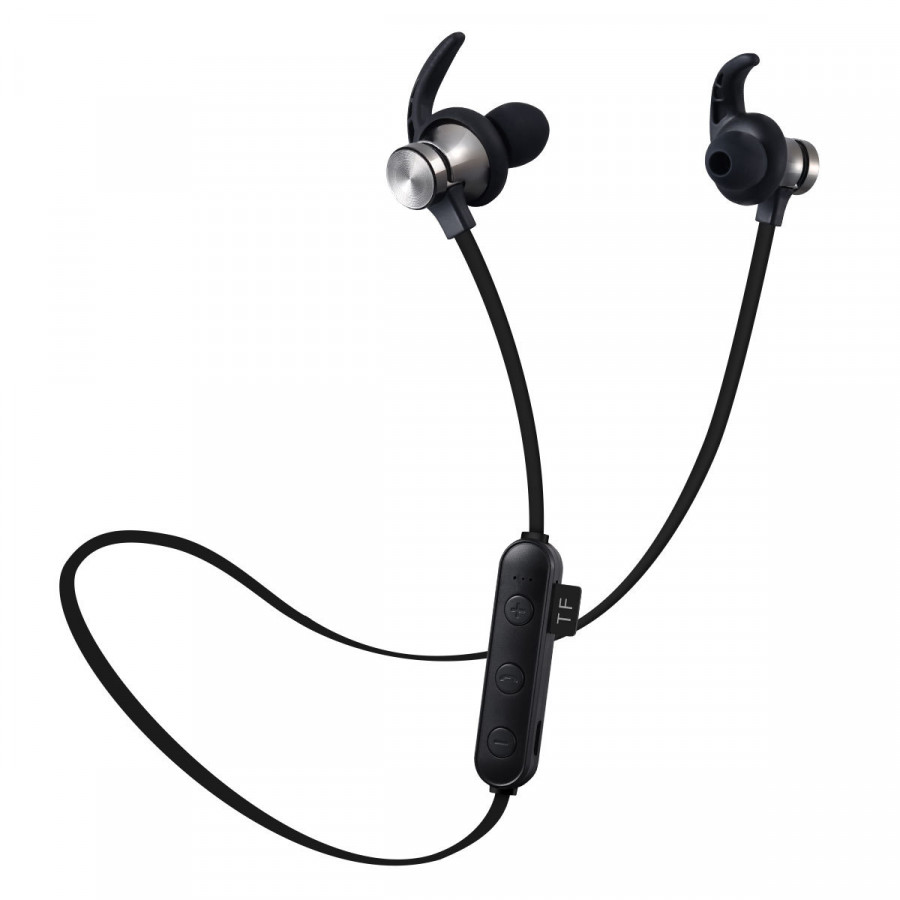 Tai Nghe Bluetooth Không Dây Quàng Cổ XT22, Tai Nghe Sport Stereo Chống Nước, Earphone In Ear Hỗ Trợ Thẻ SD