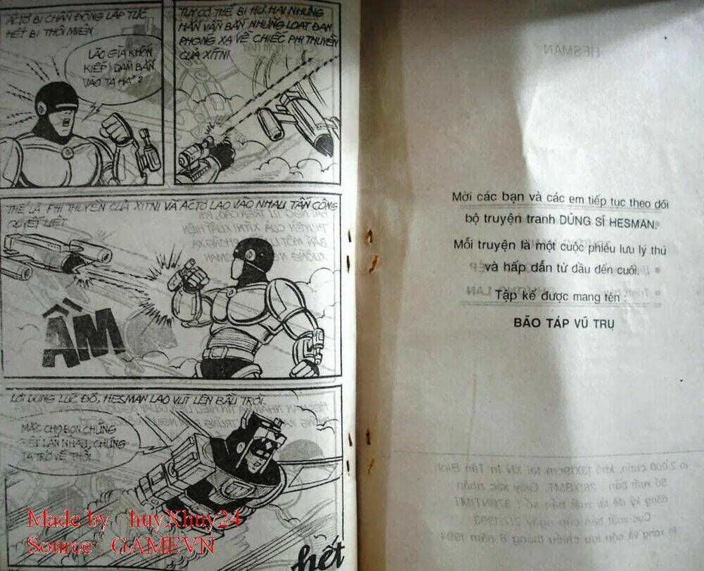 dũng sĩ hesman chapter 30 34