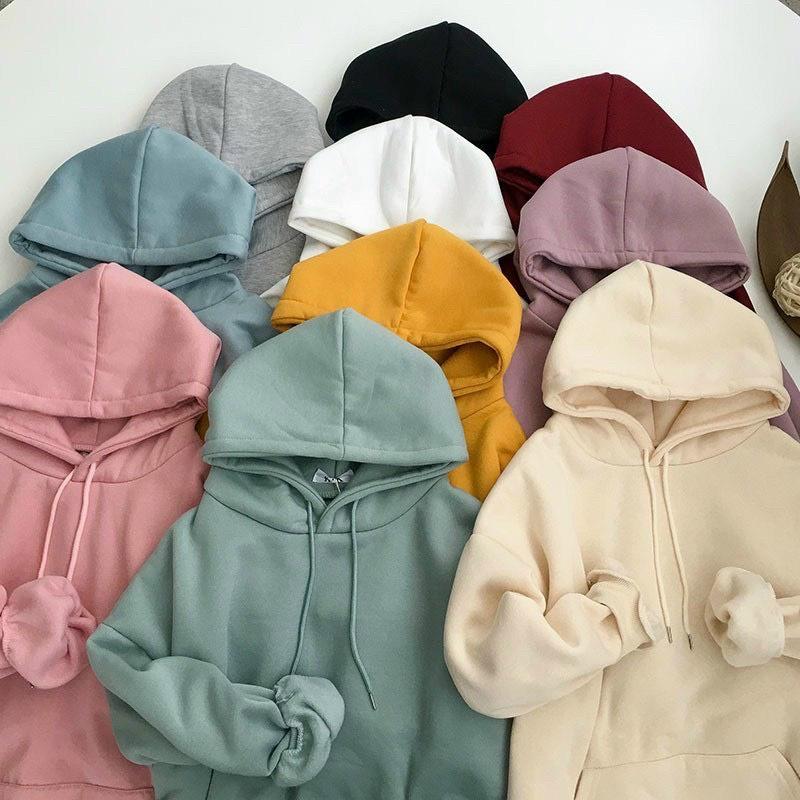 ÁO HOODIE NỮ UNISEX FORM RỘNG CHẤT NỈ NGOẠI MỀM MỊN SIÊU NGỘ NGHĨNH TỰ TIN TỎA SÁNG