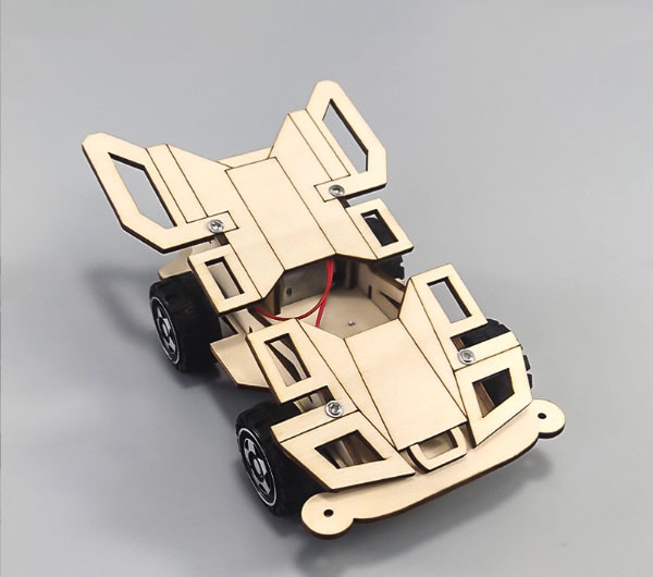 Mô hình siêu xe lắp ráp DIY WOOD STEAM - SUPER CAR