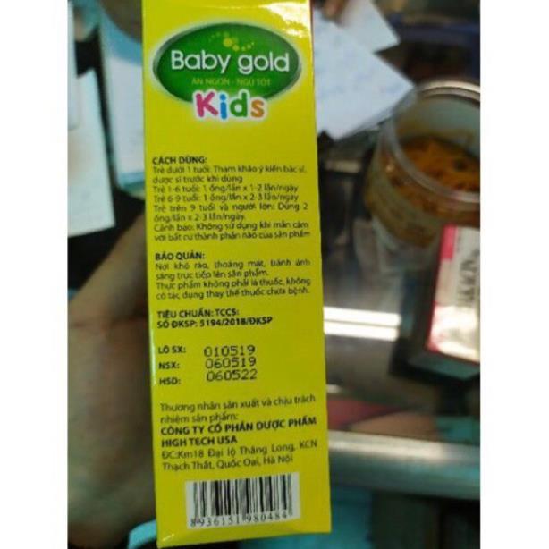 Baby gold kids tiêu hoá khoẻ trẻ ăn ngon