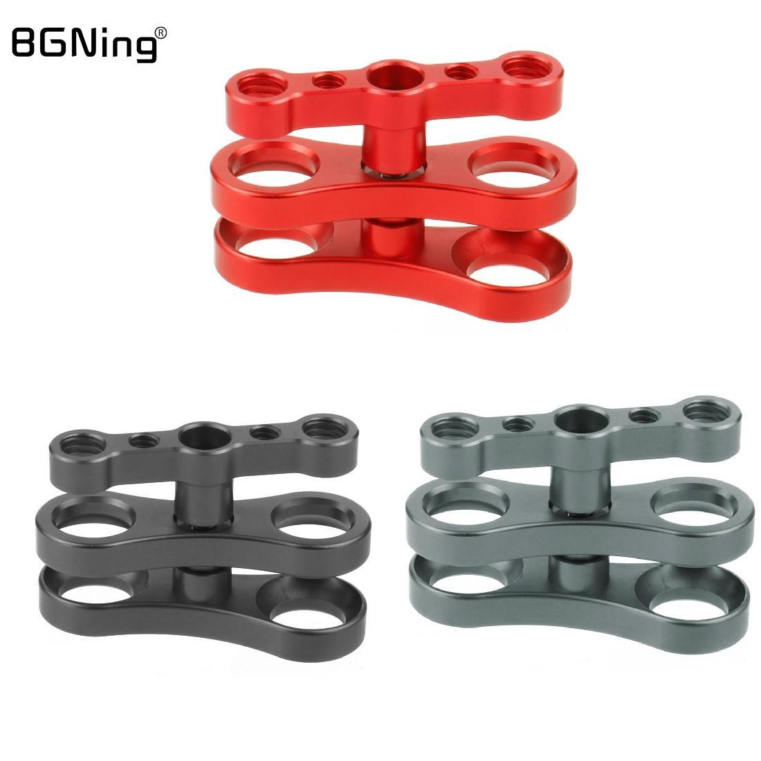 2pcs lặn 1 inch Kẹp bóng chống thả chân ba chân Chim clip 1/4 3/8 gắn cho GoPro 11 Insta360 x3 Chân đuốc nhẹ