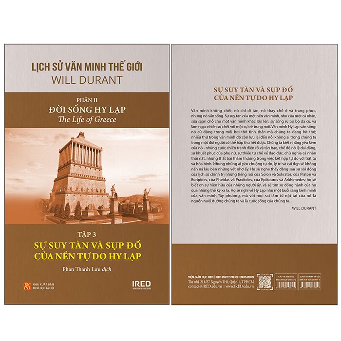 Lịch Sử Văn Minh Thế Giới - Phần II - Đời sống Hy Lạp