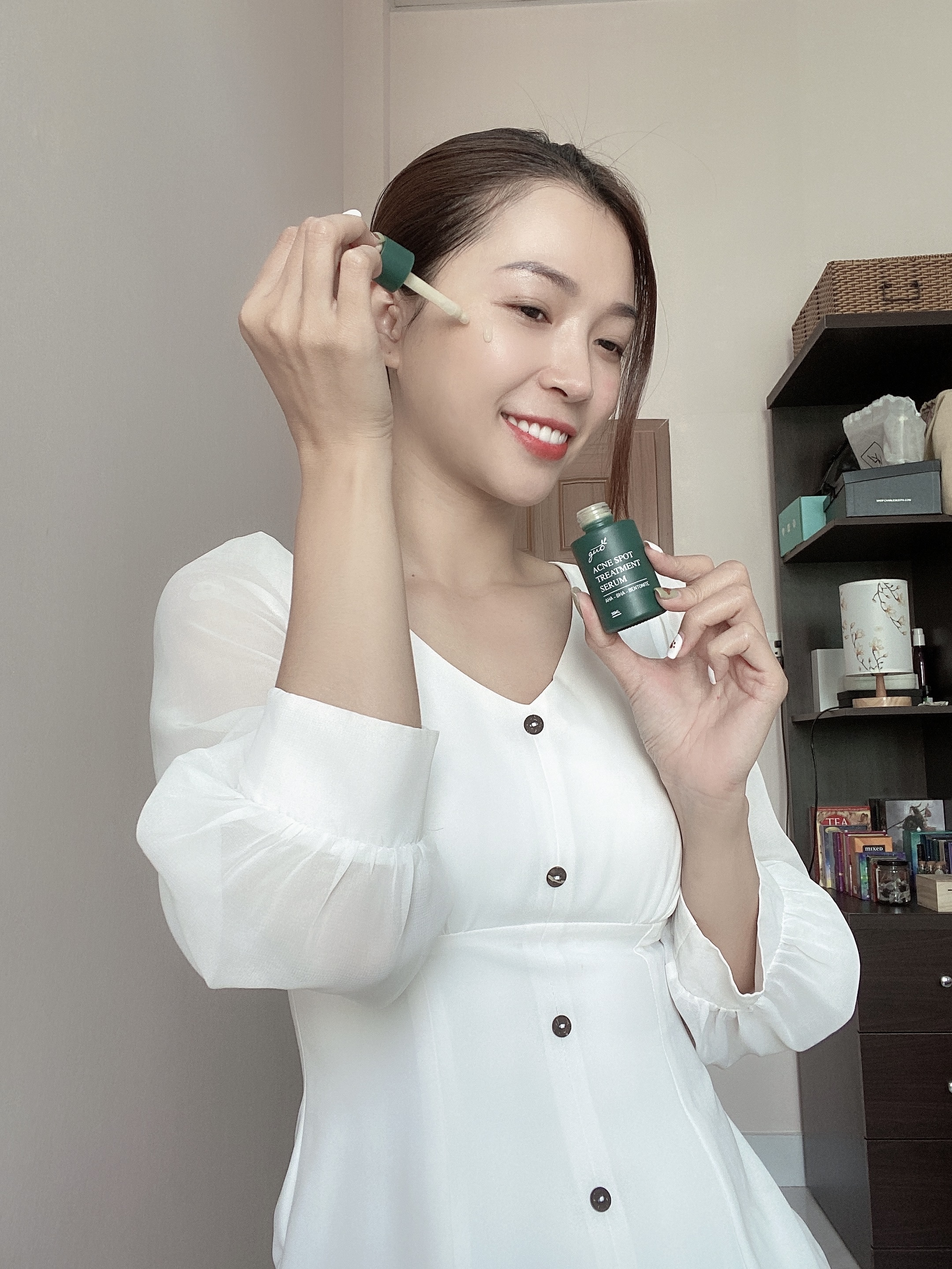 Tinh chất Serum Sạch Mụn Mờ Thâm Gom Mụn cho bà bầu GUO 30ml