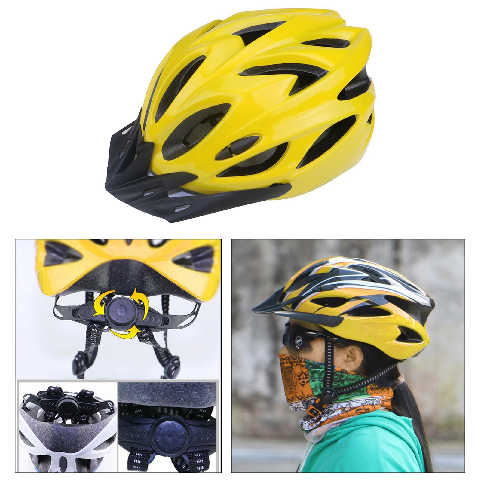 Adult Bike Helmets Adjustable   with Detachable Visor