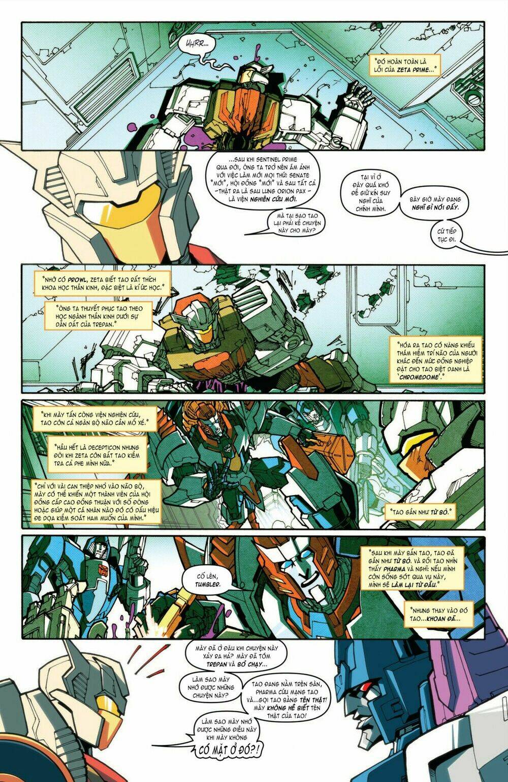 the transformers: more than meets the eye chapter 14 16