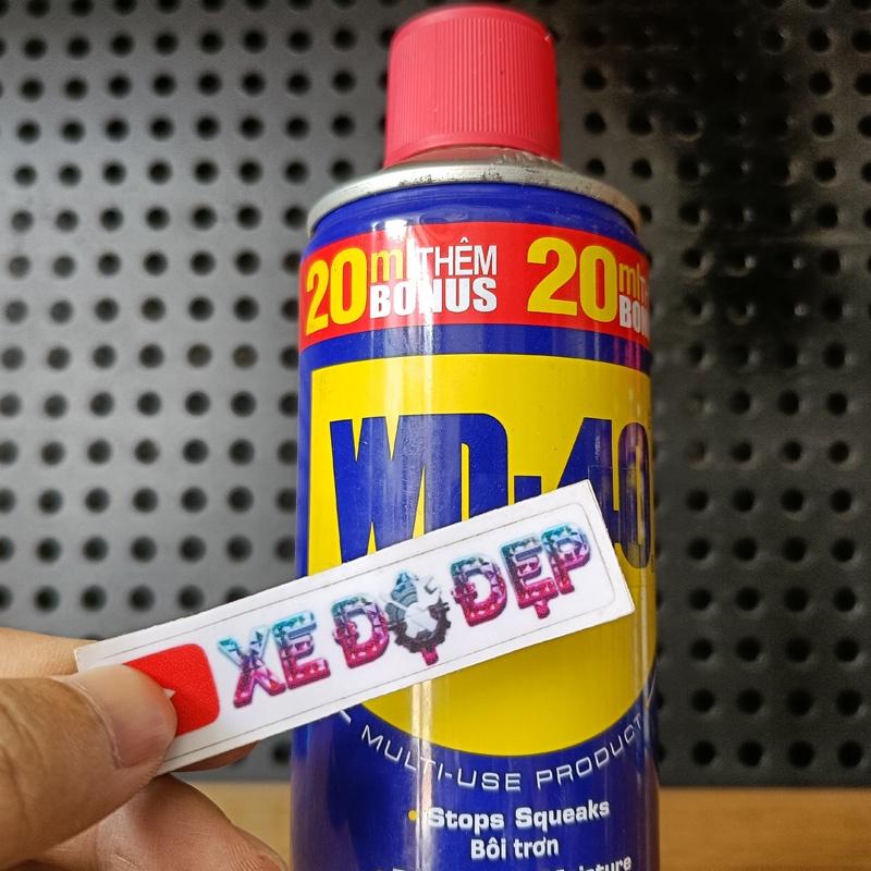 Chai rửa sên chống rỉ sét WD-40