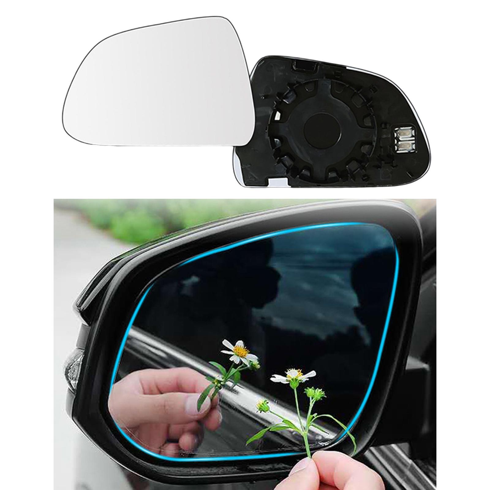 Side View Mirror Heated Rainproof Anti Fog White