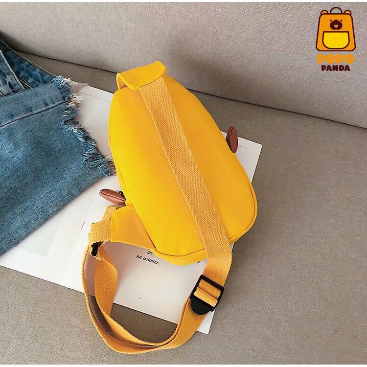 Túi đeo chéo thú mỏ vịt dày đáng yêu PopoPanda T004