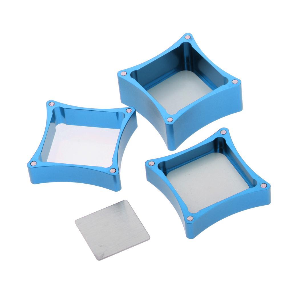 Billiard Chalk Case Holder Detachable Chalks Carrier Metal Box