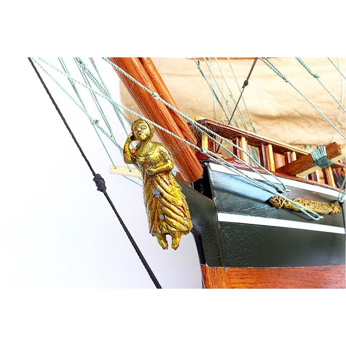 Mô hình thuyền buồm Cutty Sark cổ 86cm