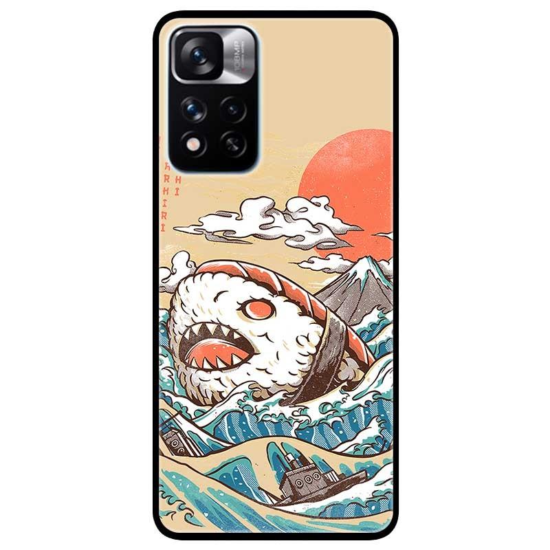 Ốp lưng dành cho Xiaomi Redmi Note 11 Pro 5G - Cá Shushi Cuộn