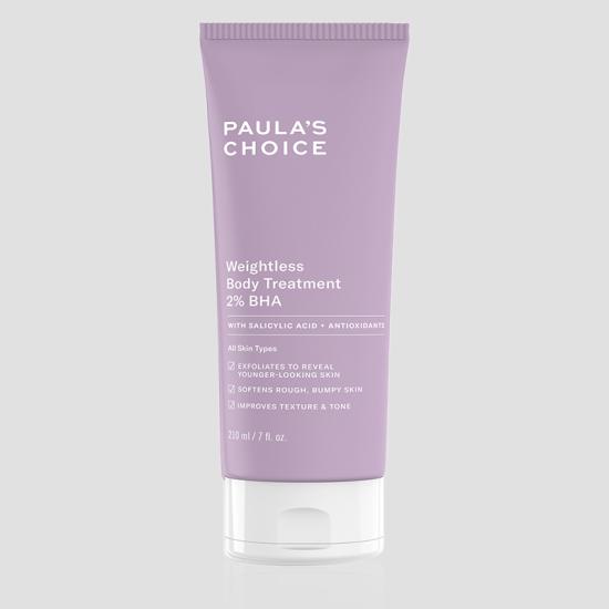 Kem Dưỡng Thể Paula’s Choice RESIST WEIGHTLESS BODY TREATMENT WITH 2% BHA Ngừa Viêm Lỗ Chân Lông 210ml + Tặng Kèm Túi Đựng Mỹ Phẩm Cao Cấp