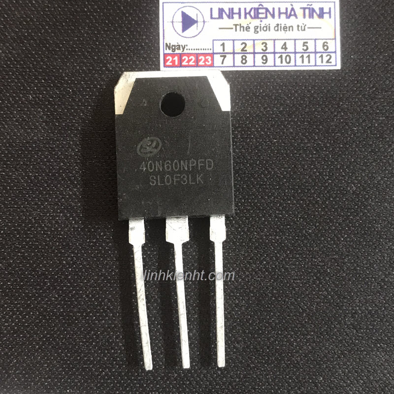 Linh Kiện IGBT 40N60 G40N60 40A 600V chuyên dụng