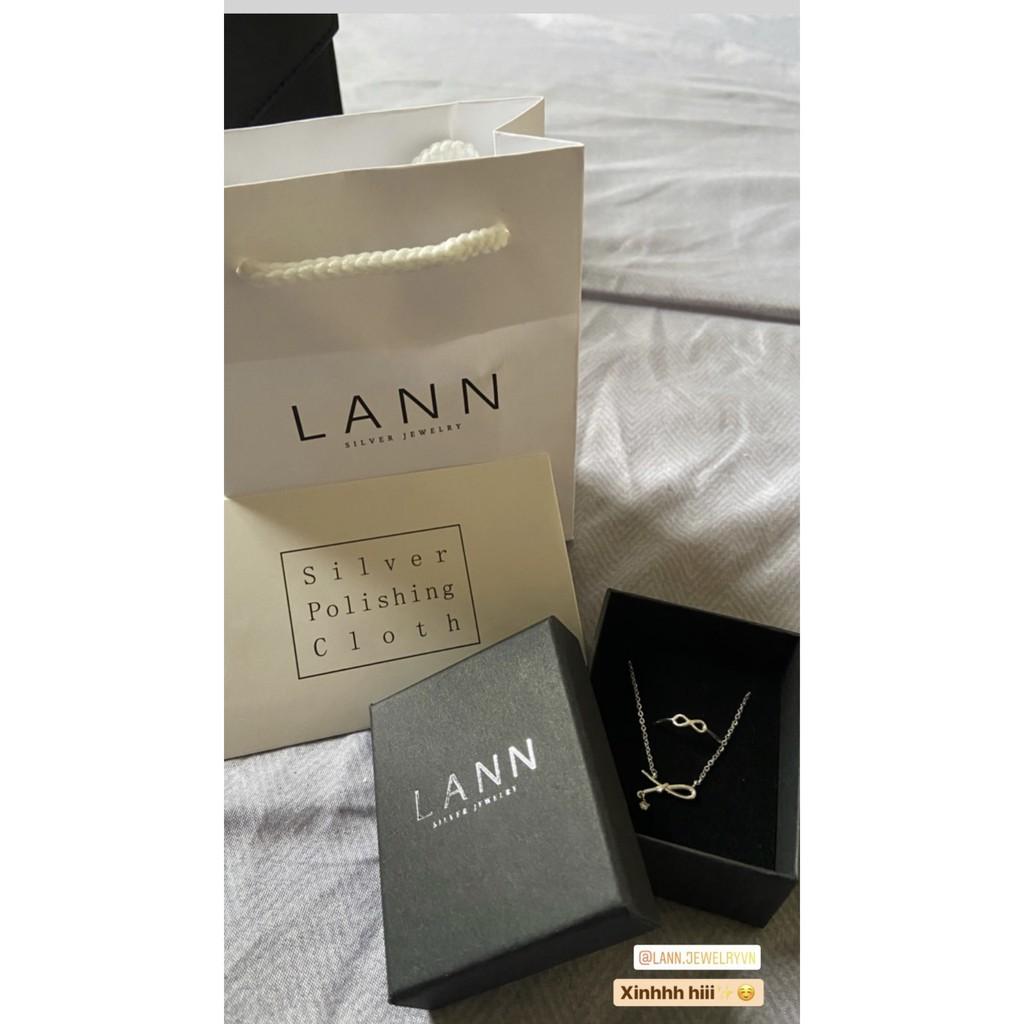 Lắc tay mặt dải sao đá S925 LANN