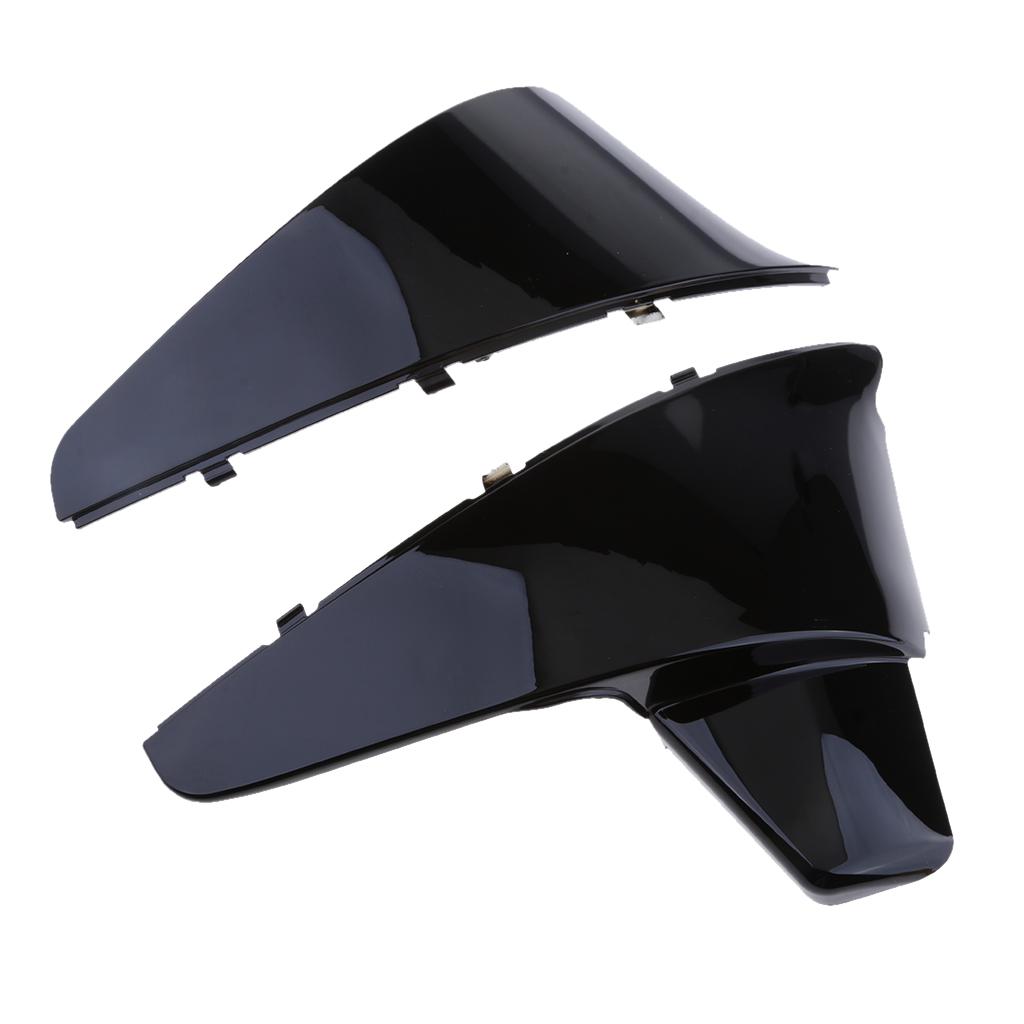 Batteries Side Fairing Cover for Honda Shadow VLX 600 VT600C STEED400 Models Black